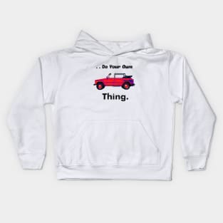 Do Your Own Thing. Kids Hoodie